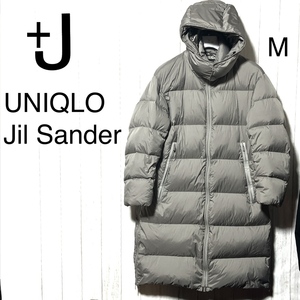 ユニクロ ＋J ジルサンダー コラボ ロングダウンコート M UNUQLO JIL SANDER プラスジェイ