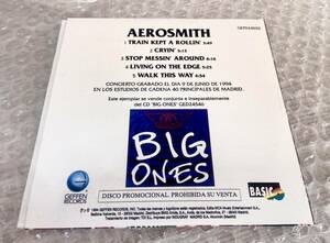 エアロスミス　Aerosmith スペインプロモCD 5曲　1994年 GEFD24555 spain promo only special sampler LIVE