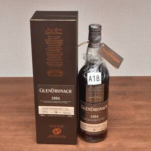 A18 グレンドロナック 1994年 19年 シングルカスク Glendronach Single Cask Whisky 1994 Vintage