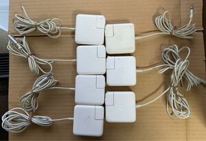 【Apple純正7個セット】ACアダプター MagSafe power Adapter A1244 45W 通電確認済