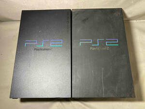 ジャンク PlayStation2 本体のみ×2台セット（SCPH-18000/SCPH-50000）