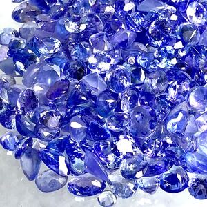 1円〜!!小粒!!☆天然タンザナイトおまとめ102.5ct☆f 約20.5g ルース 裸石 宝石 ジュエリー jewerly tanzanite ゾイサイト w2ま77