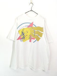 古着 90s Windows Adobe Illustrator Ver 4 アドビ イラストレーター 女神 ロゴ Tシャツ XL 古着