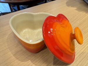 A5142【Le Creuset】ラムカン・ダムール (フタ付き) オレンジ