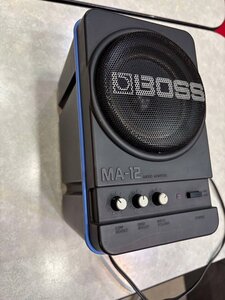 BOSS MA-12パワードスピーカー　コンパクトサイズ　モニターにも最適