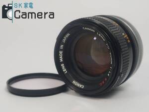 【中古】 Canon FD 50ｍｍ F1.4 S.S.C. キャノン 絞り不良