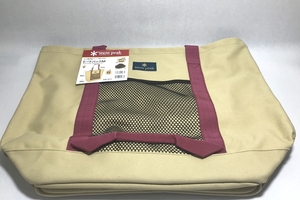 【送料無料】大阪)◆◆未使用品 SNOW PEAK スノーピーク トートバッグ（M) SNOW PEAK CARRY BAG（M) UG-071