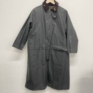 【Barbour】バブアー★コート OVER SIZE BURGHLEY WAX オーバーサイズ バーレー ワックス オイルドジャケット サイズUK10 10