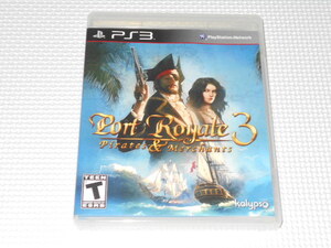 PS3★Port Royale 3 Pirates & Merchants 海外版(国内本体動作可能)★箱付・説明書付・ソフト付