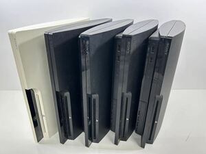 SONY PS3 本体 まとめ 通電確認済 CECH-2000A 2500A 2000B 3000A 薄型 5台