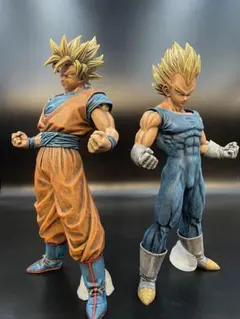 ドラゴンボール 孫悟空 ベジータ フィギュアセット　リペイント　MSP