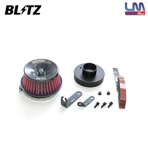 BLITZ ブリッツ サスパワー コアタイプLM レッド エアクリーナー タント LA650S LA660S R1.7～ KF ターボ 59262