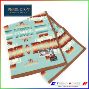 ペンドルトン ブランケット［PENDLETON］/チーフジョセフ クリブ ブランケットCHIRDRENS_ZD632-51128_AQUA