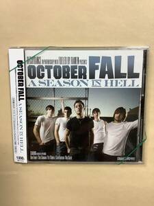 送料無料 OCTOBER FALL「A SEASON IN HELL」国内盤 美メロピアノロック