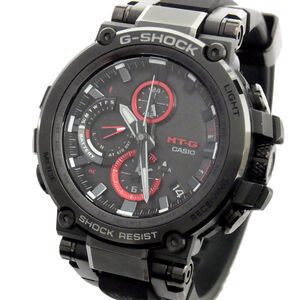 美品 定価132,000円◇CASIO G-SHOCK MTG B1000B-1AJF Bluetooth 搭載 電波ソーラーメンズ 腕時計 動作確認済 カシオ Gショック