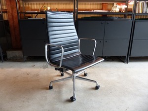 e■Herman Miller（ハーマンミラー）4脚セット｜イームズ アルミナムグループ エグゼクティブチェア ｜ビンテージ/ハイバック/レザー