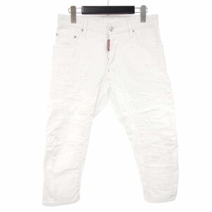 【特別価格】DSQUARED2 21SS TIDY BIKER JEAN ダメージ 加工パンツ