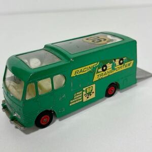 激レア　RACING CAR TRANSPORTER MATCHBOX KING SIZE レーシングカー　トランスポーター　マッチボックス　ENGLAND ヴィンテージ　ミニカー