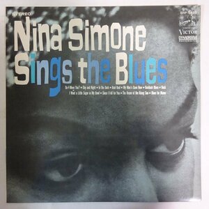 10027177;【国内盤/ペラジャケ/VICTOR】Nina Simone / Sings The Blues ソウルを唄う