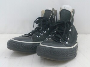 ◇ CONVERSE CANVAS ALL STAR COLORS HI 1CJ605 スニーカー シューズ サイズ 25.5cm ブラック レディース メンズ E