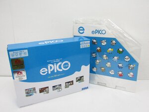 未開封品 SEGA セガ ePICO たいけん100エディション おかたづけBOX付き ◆ TY14942