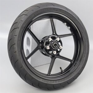 ♪Ninja1000-ABS/2011年式 純正 フロントホイール 17×3.50φ20mm 良品 (K0618A14) ZXT00G