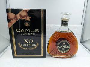 1000円～【未開栓】★CAMUS カミュ XO スペリオール 40％ 700ml★ブランデー コニャック 洋酒 古酒