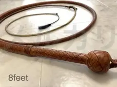 Indiana Jones Bullwhip 8feetインディジョーンズ 鞭