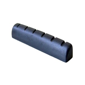 GRAPH TECH PT-6060-00 BLACK TUSQ XL 1/4\” EPIPHONE STYLE SLOTTED NUT ナット