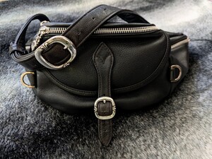 【美品！！】クロムハーツ　CHROME HEARTS レザー　スナットパック　#1 