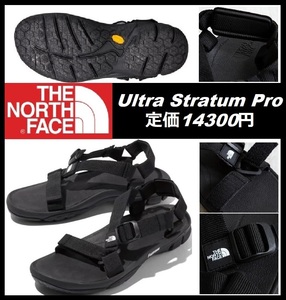 28.0cm ★定価14300円★ THE NORTH FACE ウルトラ ストレイタム プロ サンダル 黒 ノースフェイス アウトドア Ultra Stratum Pro NF52050