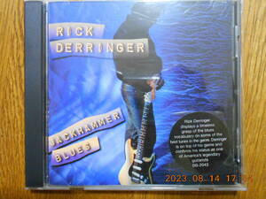 Blues作傑作 ほぼ未使用美品【 Rick Derringer / JACKHAMMER BLUES 】 リック・デリンジャー ジャックハンマー ブルース