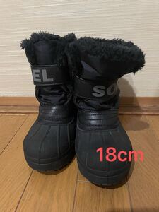 SOREL スノーブーツ 防寒 ウィンターブーツ18cm キッズ ソレル