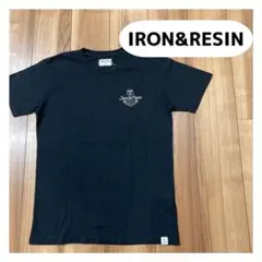 IRON&RESIN 半袖 Tシャツ ビッグロゴ USA製 アイアンアンドレジン