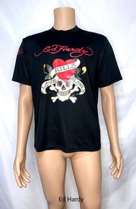 新品・Ed Hardy☆エドハーディー TシャツM18