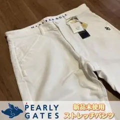 新品未使用　パーリーゲイツ　ゴルフ　ストレッチパンツ　暖パン　起毛　アウトレット