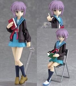 中古フィギュア figma 長門有希 制服Ver. 「涼宮ハルヒの憂鬱」