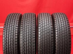 スタッドレス4本 《 ブリヂストン 》 W300 [ 145/80R12 80/78N ]8/7.5分山★ 商用車6PR エブリィ NV100 クリッパー ミニキャブ stati12