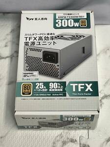 【未使用】玄人志向　TFX 電源ユニット KRPW-TX300W/90+