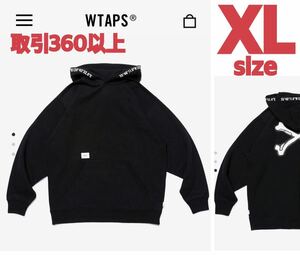 WTAPS 2022FW X3.0 HOODY BLACK XLサイズ ダブルタップス フーディー HOODIE プルオーバー パーカー ブラック CROSSBONE クロスボーン