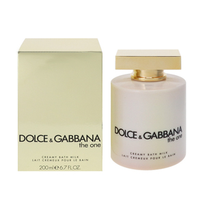 ドルチェ＆ガッバーナ ザ ワン バスミルク (B級品) 200ml THE ONE CREAMY BATH MILK DOLCE＆GABBANA 新品 未使用