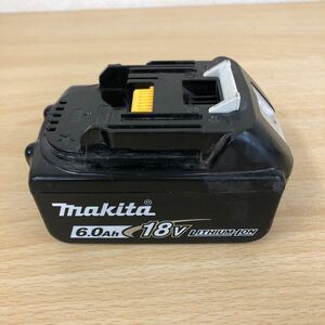 中古品 マキタ makita バッテリー 18V 6.0Ah BL1860B パーツ・アタッチメント 電動工具