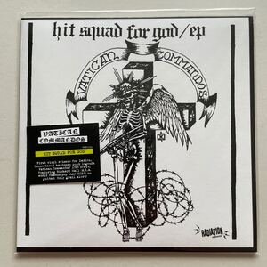 VATICAN COMMANDOS hit squad for god 7”EP ハードコア hardcore punk パンク イタリア