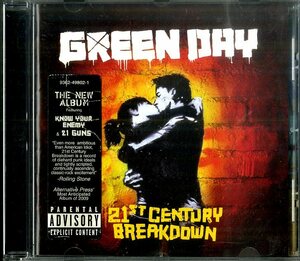 D00163993/CD/Green Day「21st Century Breakdown」