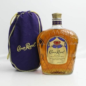 1円~Crown Royal（クラウン ローヤル）40％ 1000ml G24K120031