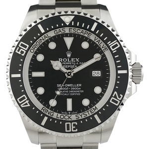 ロレックス ROLEX シードゥエラー ディープシー 126600 腕時計 SS 自動巻き ブラック メンズ 【中古】