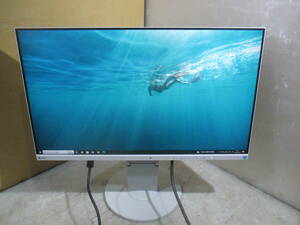 [E2-2]★EIZO FlexScan EV2450 23.8インチ液晶モニター フルHD（1920x1080) 高さ調整 縦回転　使用時間：184h★