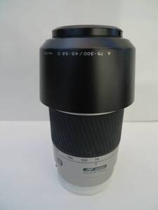 中古★ MINOLTA AF ZOOM 75-300 1:.4.5(32)-5.6 D [M100