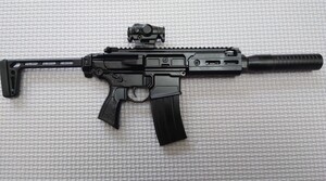 精巧1/3スケール　ミニチュアライフル　SIG MCX ミリタリー　トイガン　モデルガン