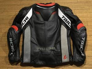 RS TAICHI GMX MOTION VENTED 牛革レーシングレザーJKT XLサイズ 身長174-178cm 肩/肘/背パッド・インナー付き 品番RSJ825